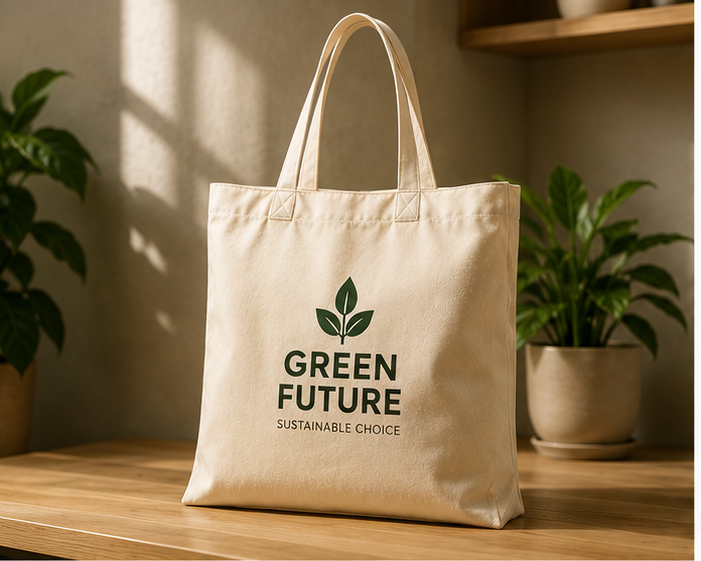 Baumwolltaschen mit Logo