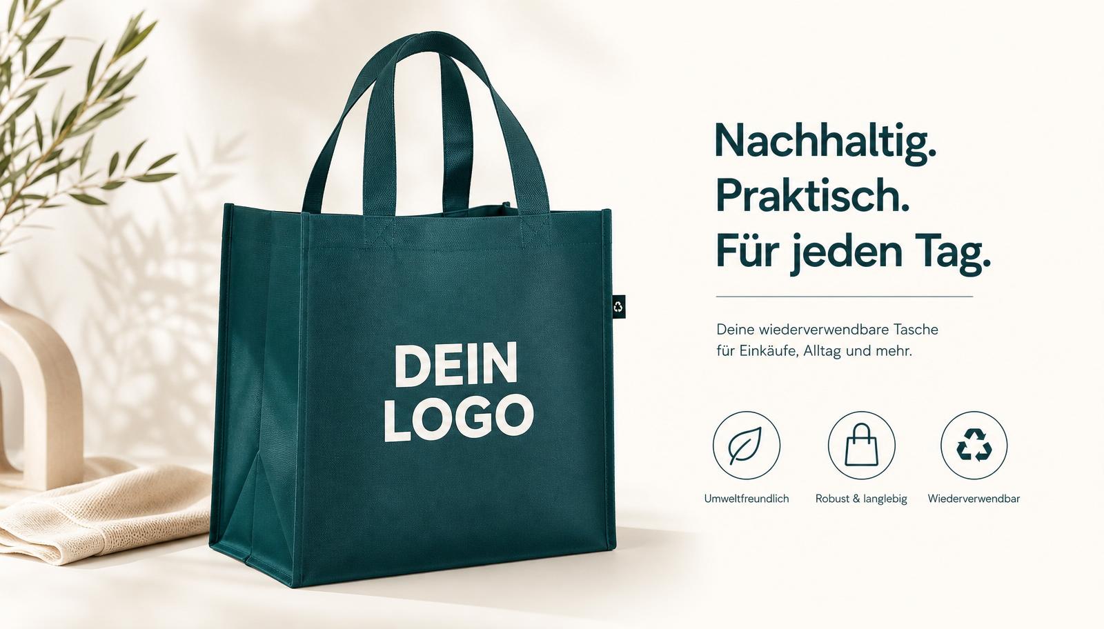 Permanenttaschen mit Logo